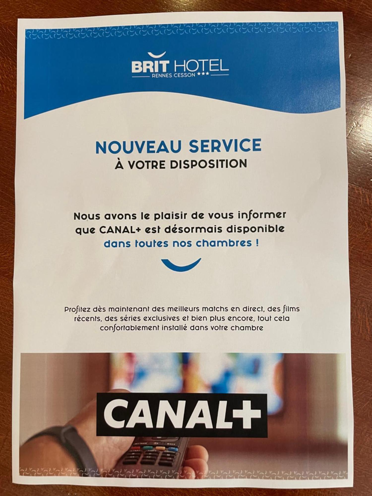 Brit Hotel Rennes Cesson Kültér fotó